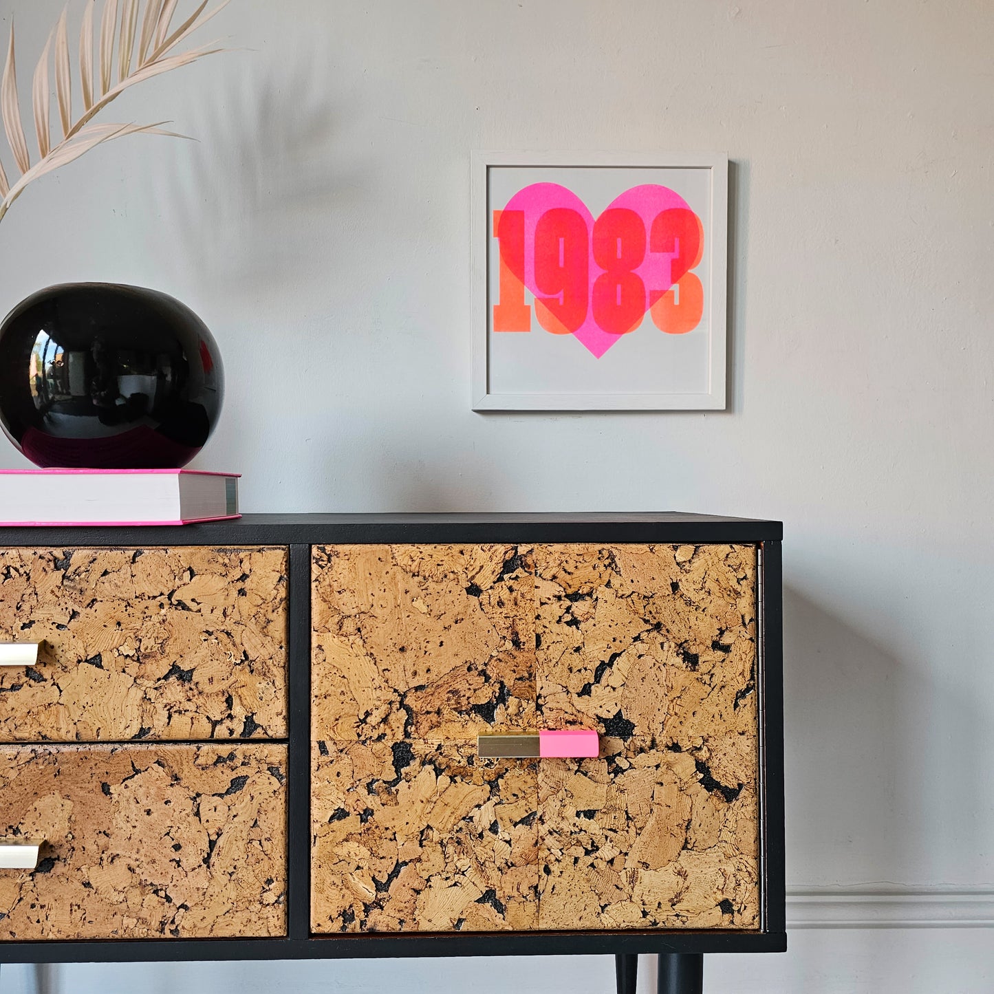The Margot Neon Cork Sideboard TV Stand