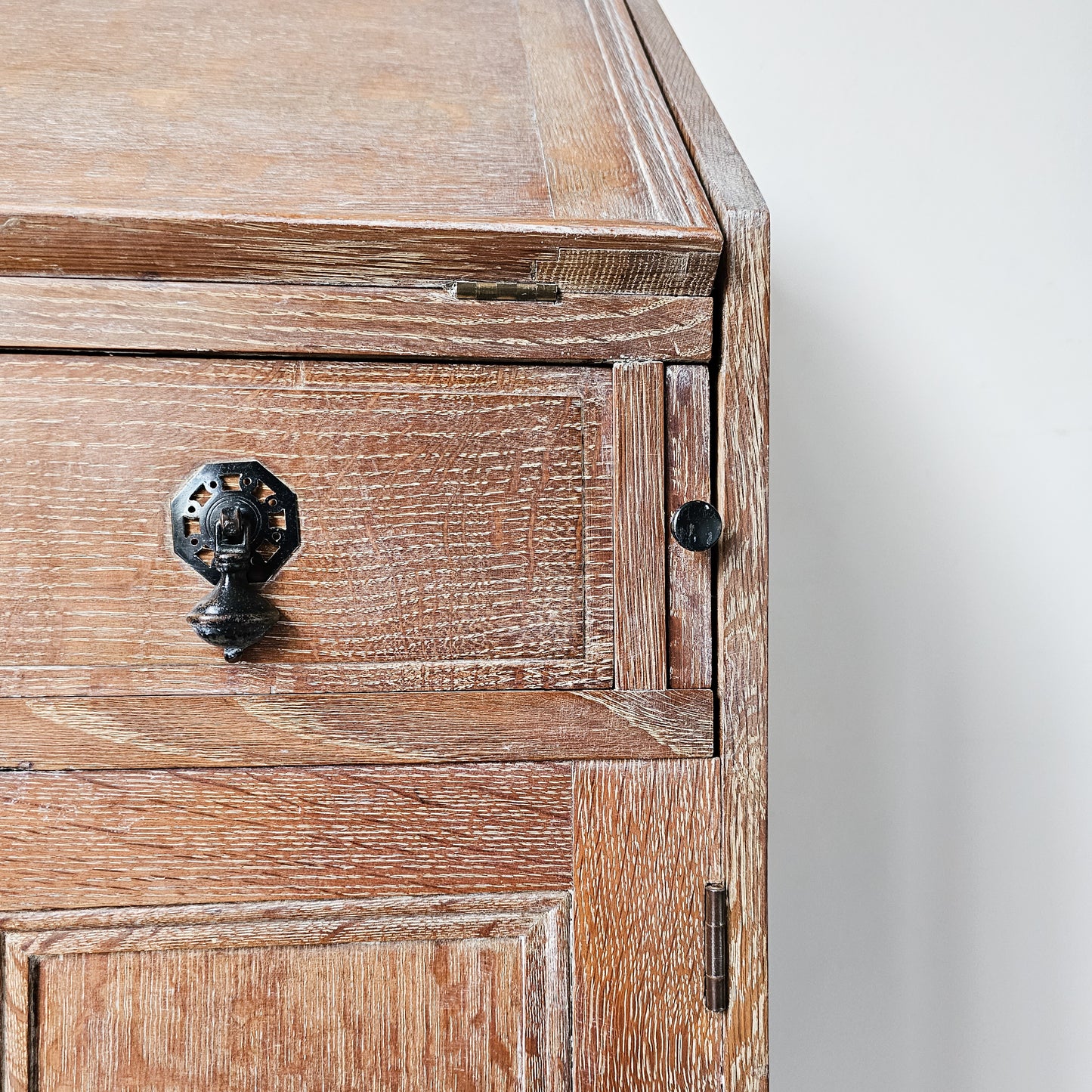 The Poppy Limed Oak Bureau