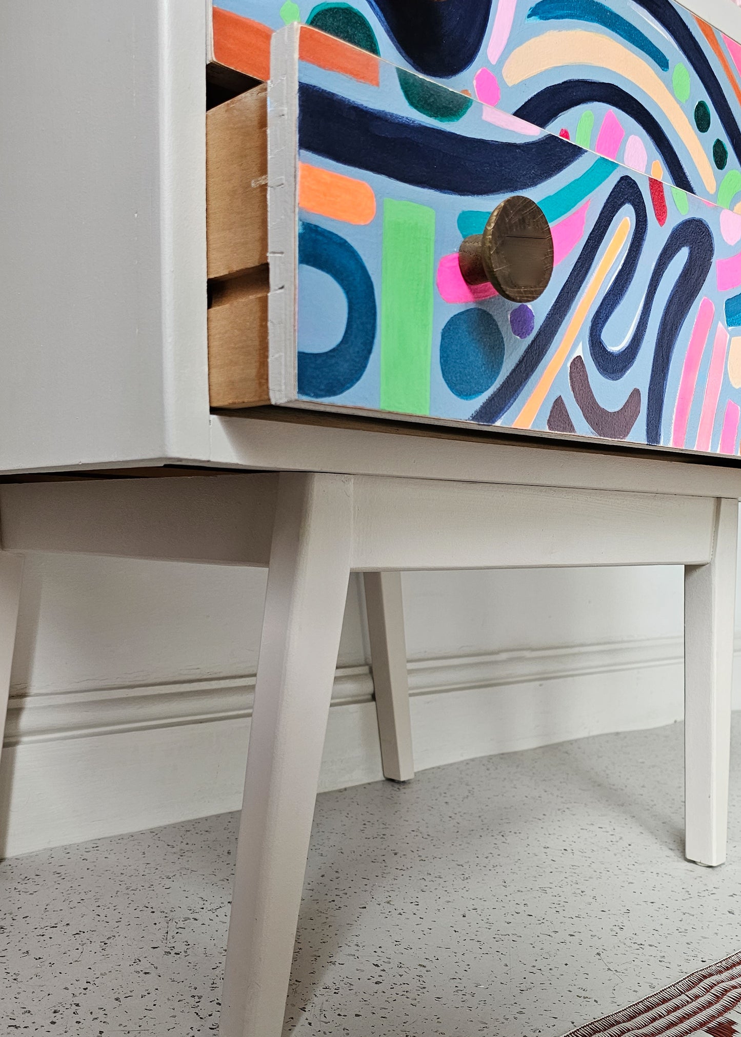 The Doodle Mid Century Chest of Drawers