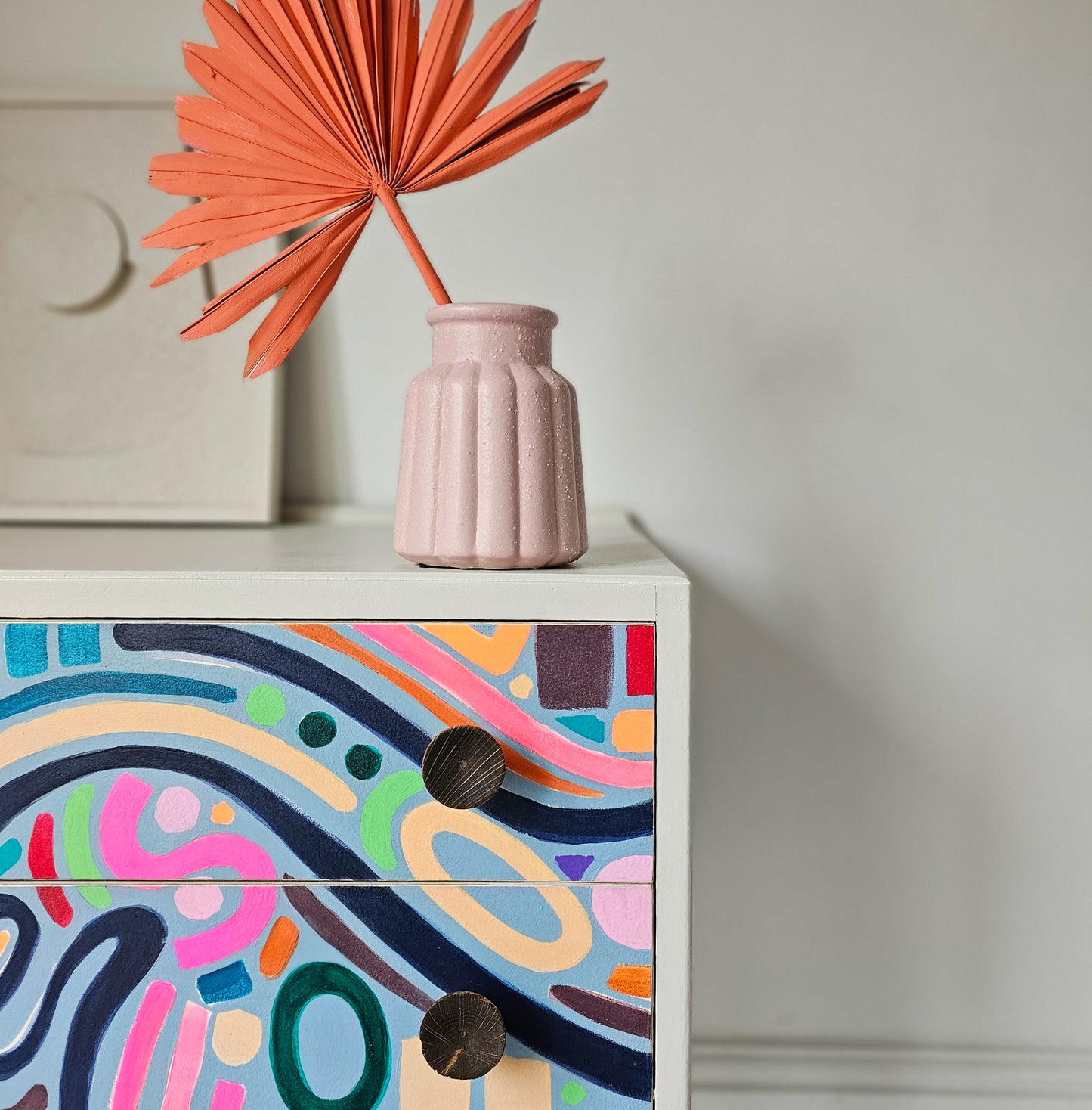 The Doodle Mid Century Chest of Drawers