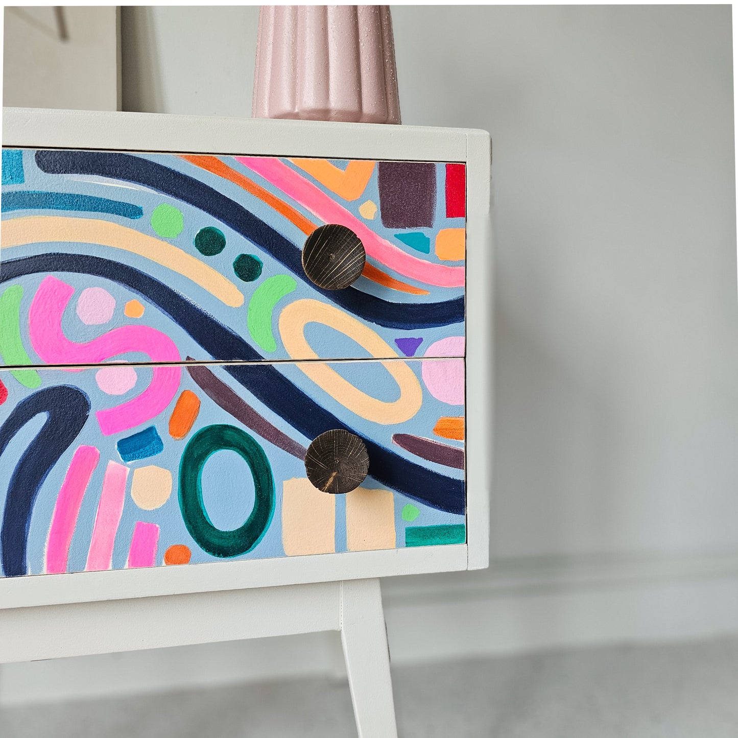 The Doodle Mid Century Chest of Drawers