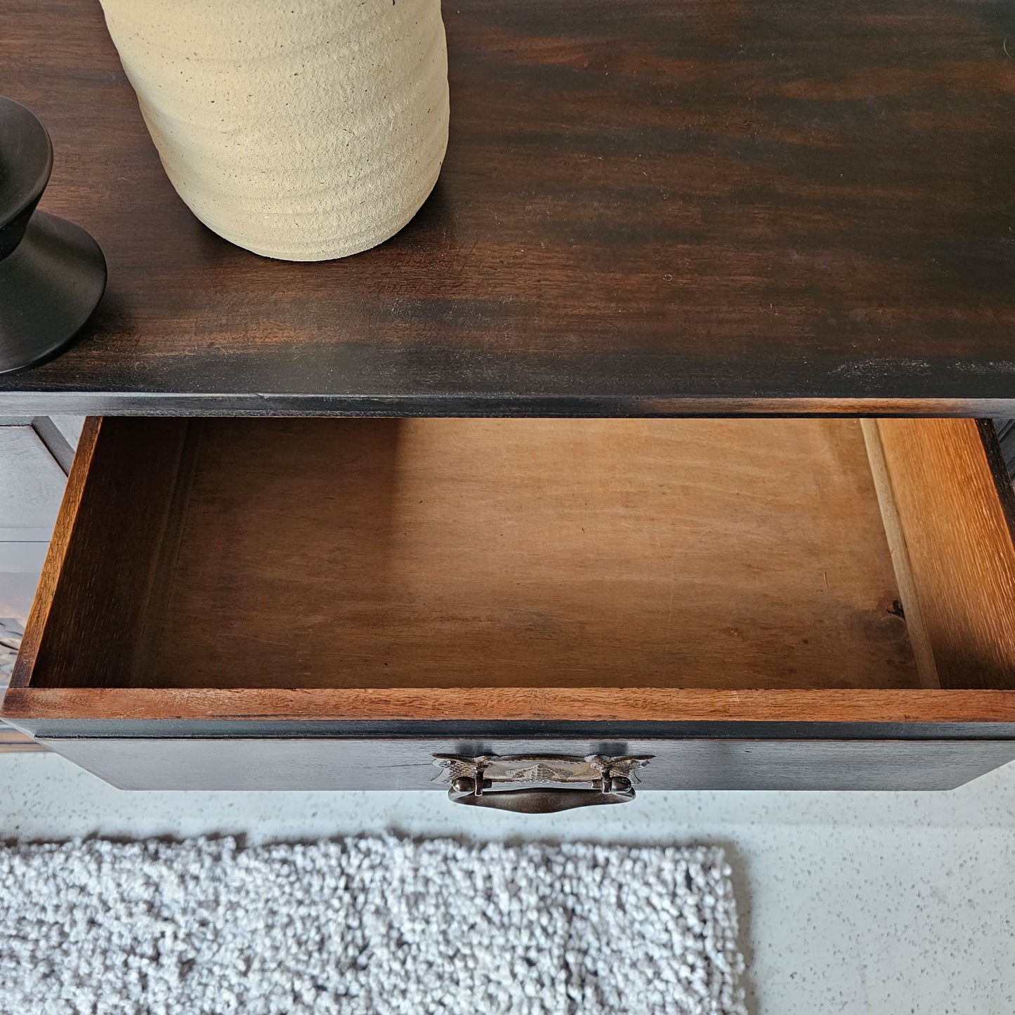 The Maria Fade to Black Carved Sideboard