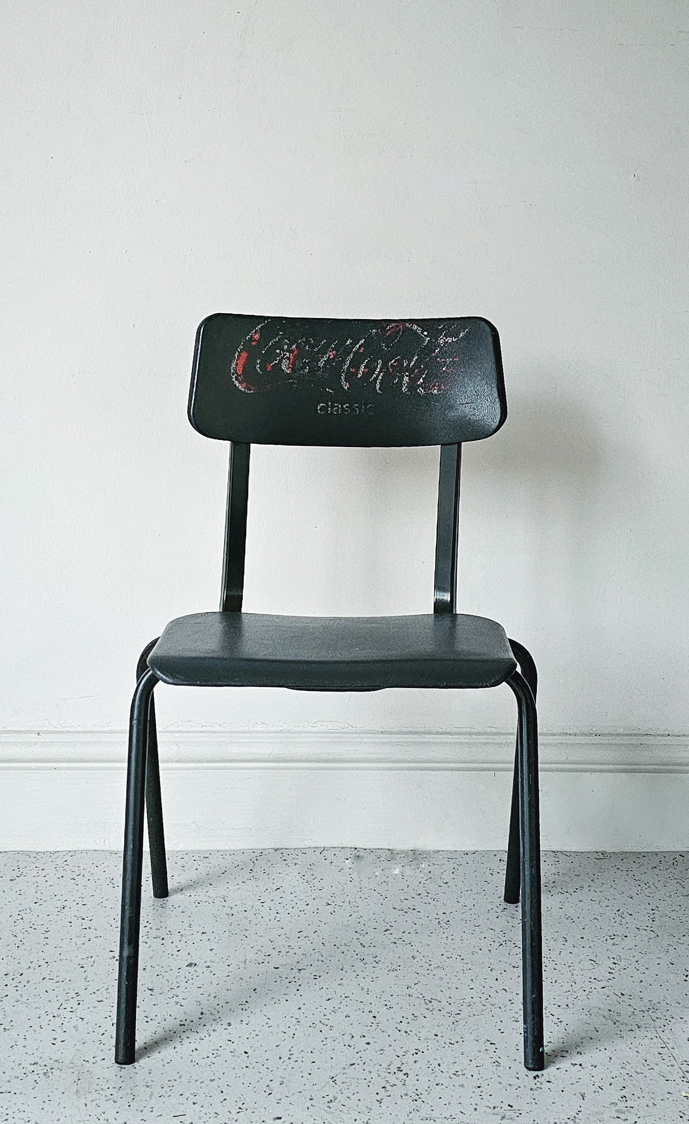 The Charlie Vintage Coca Cola Industrial Chair