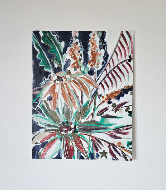 'Middleton' Chalk Paint on Canvas Board