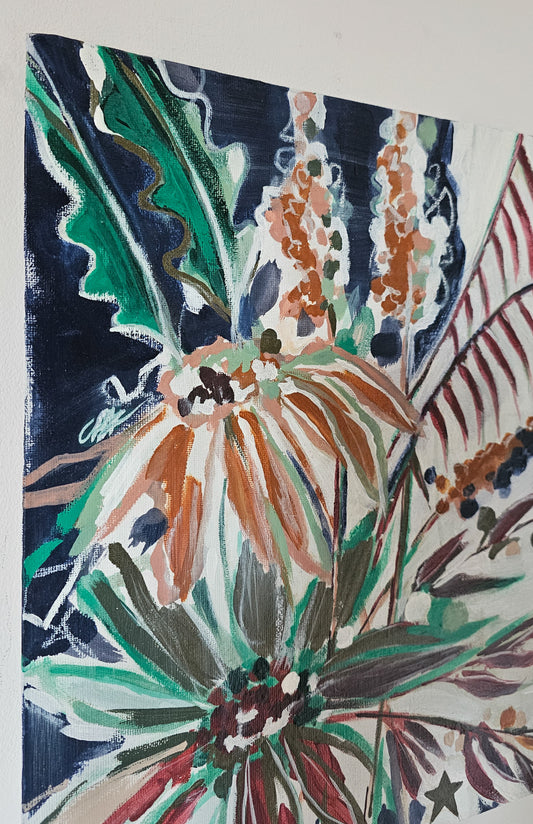 'Middleton' Chalk Paint on Canvas Board