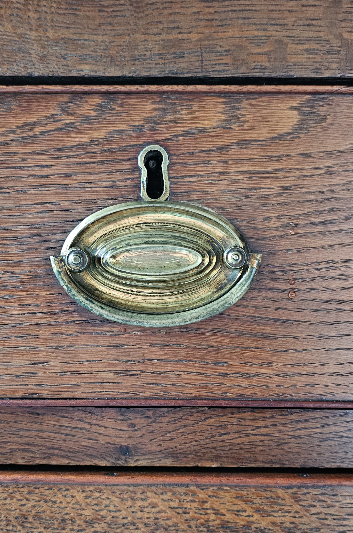 The George Antique Oak Chest of Drawers