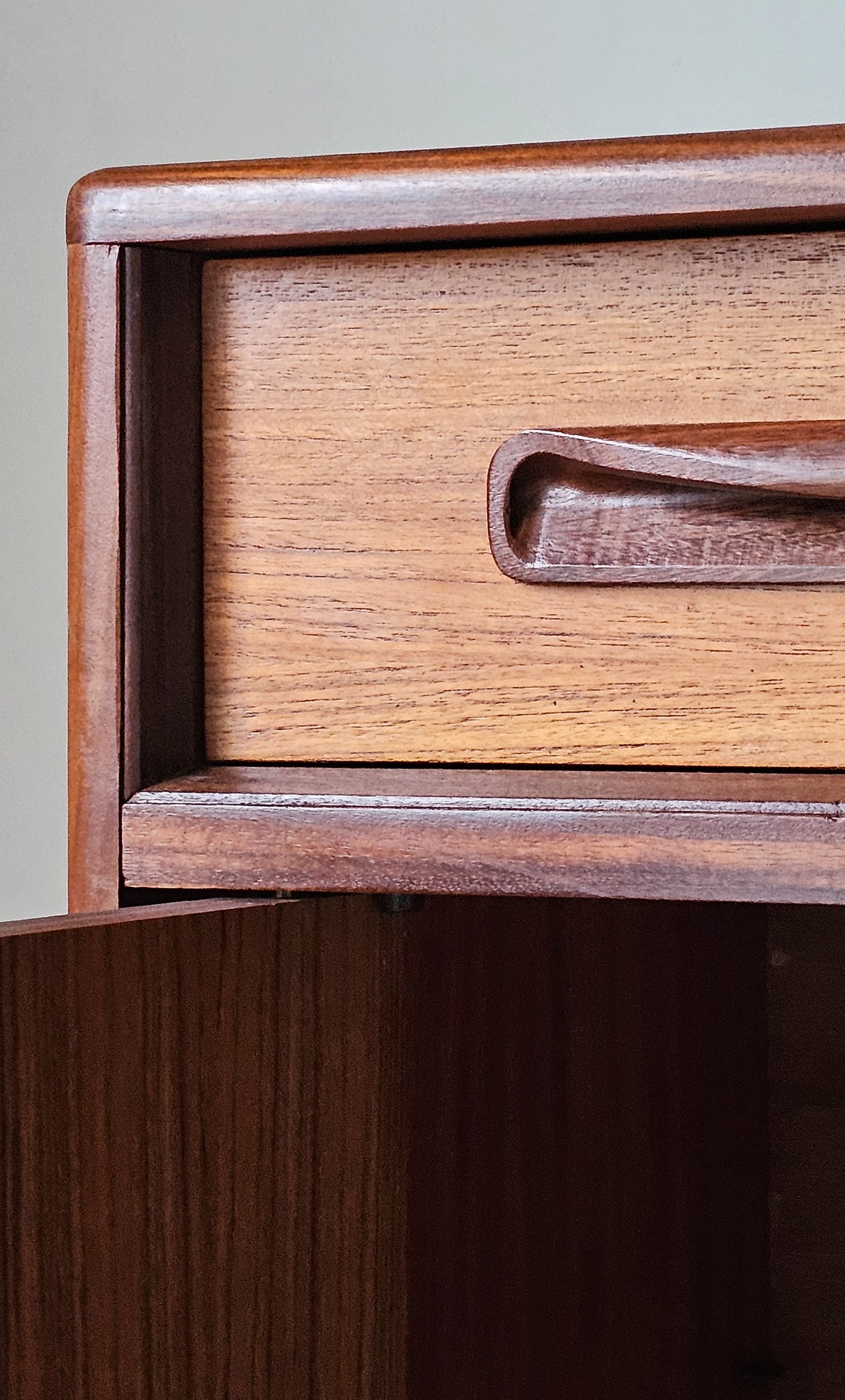 The Stanley G Plan Fresco Teak Sideboard