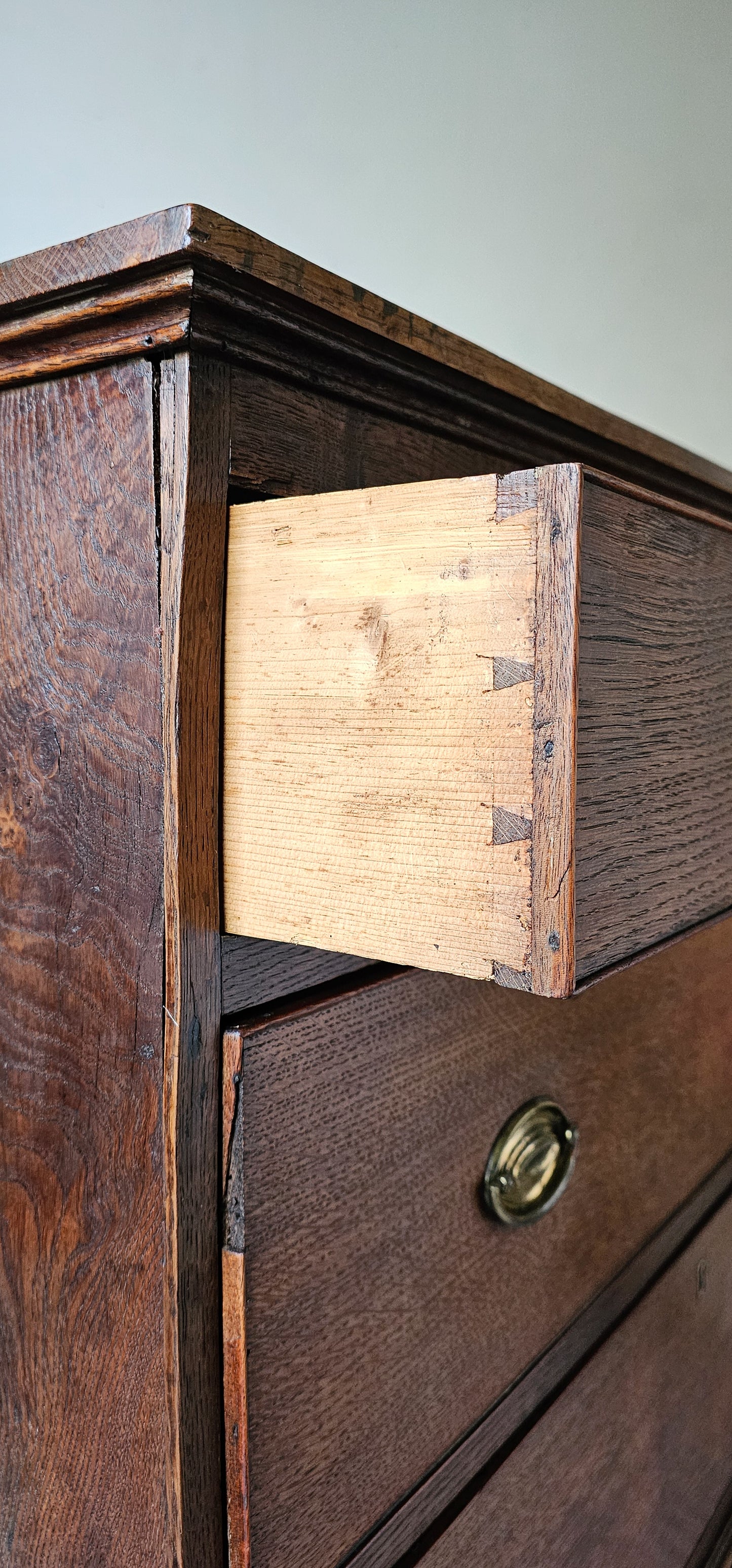 The George Antique Oak Chest of Drawers