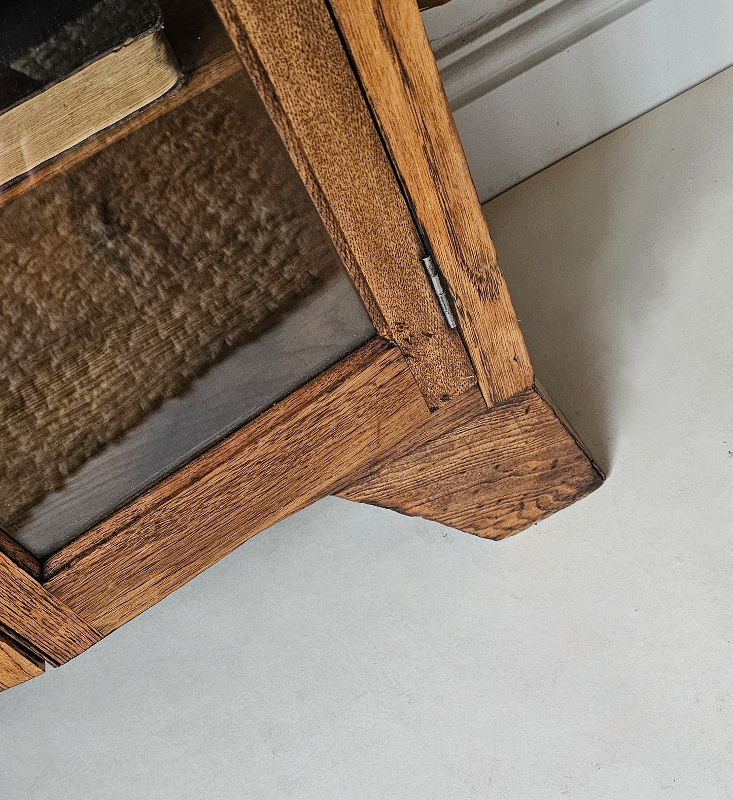 The Leon Art Deco Bookcase Glass Display Cabinet