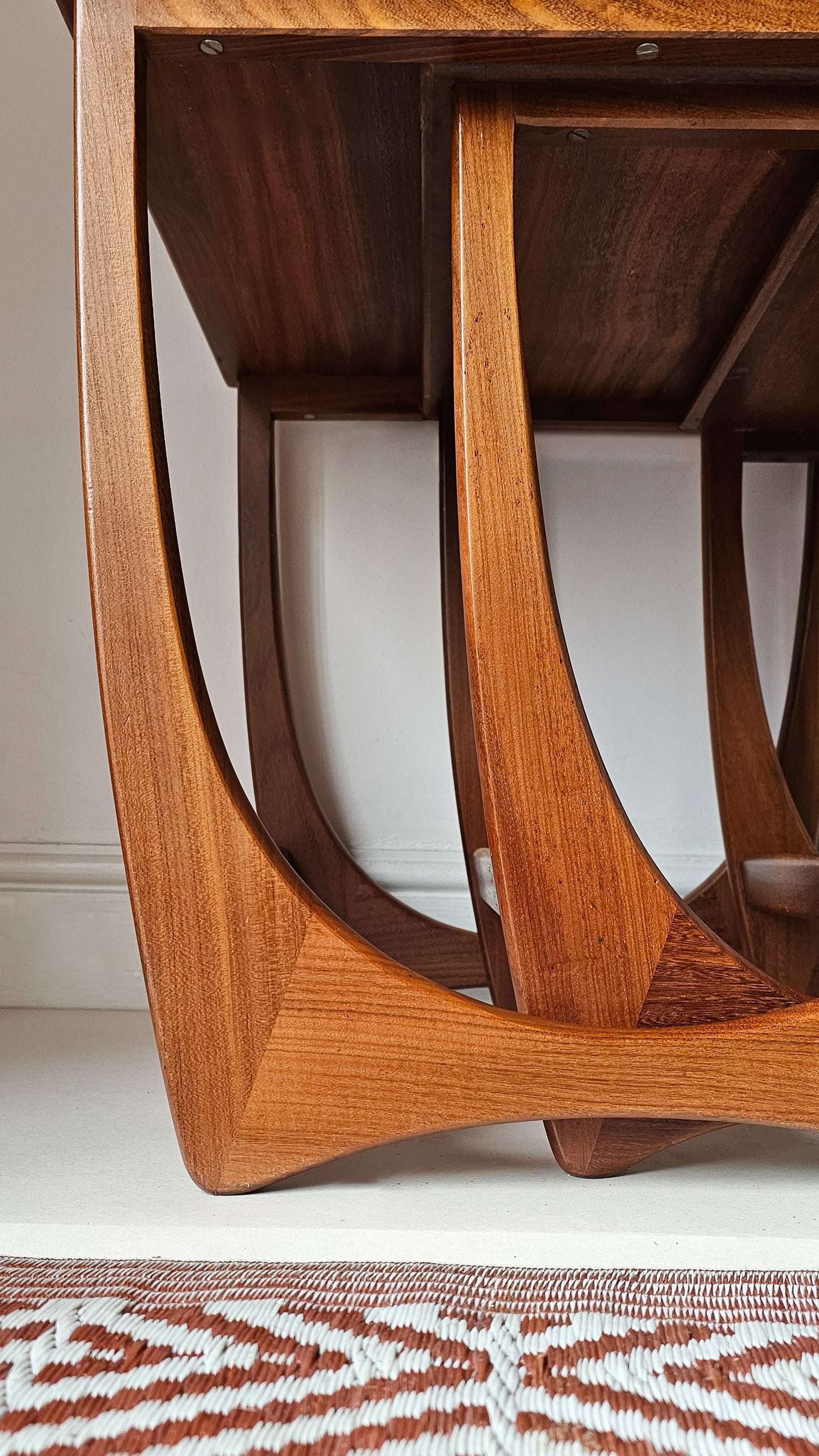 The Astro G Plan Nest of Teak Tables