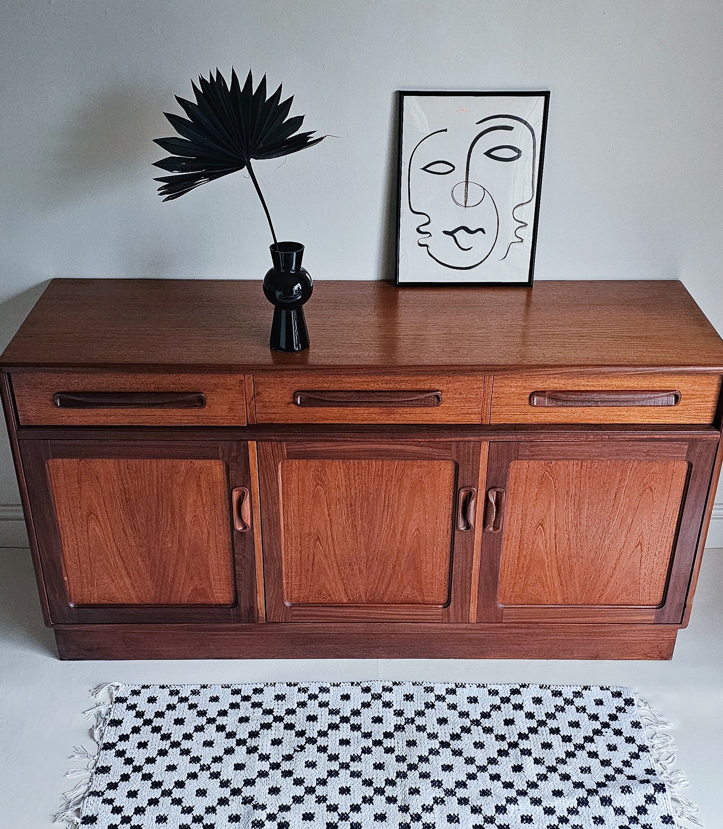 The Stanley G Plan Fresco Teak Sideboard