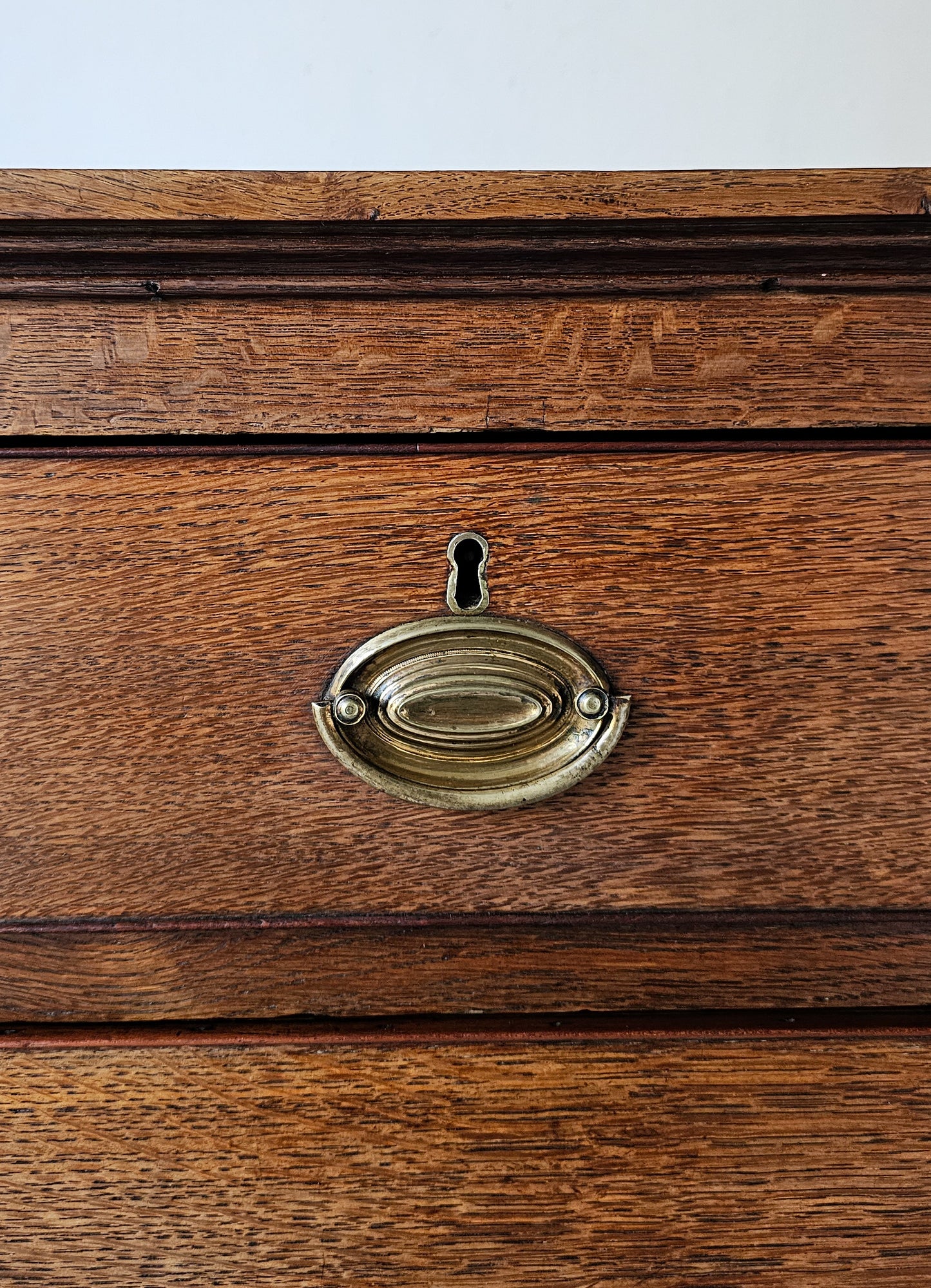 The George Antique Oak Chest of Drawers