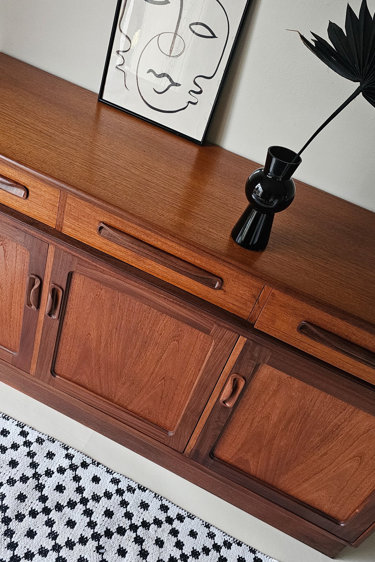 The Stanley G Plan Fresco Teak Sideboard