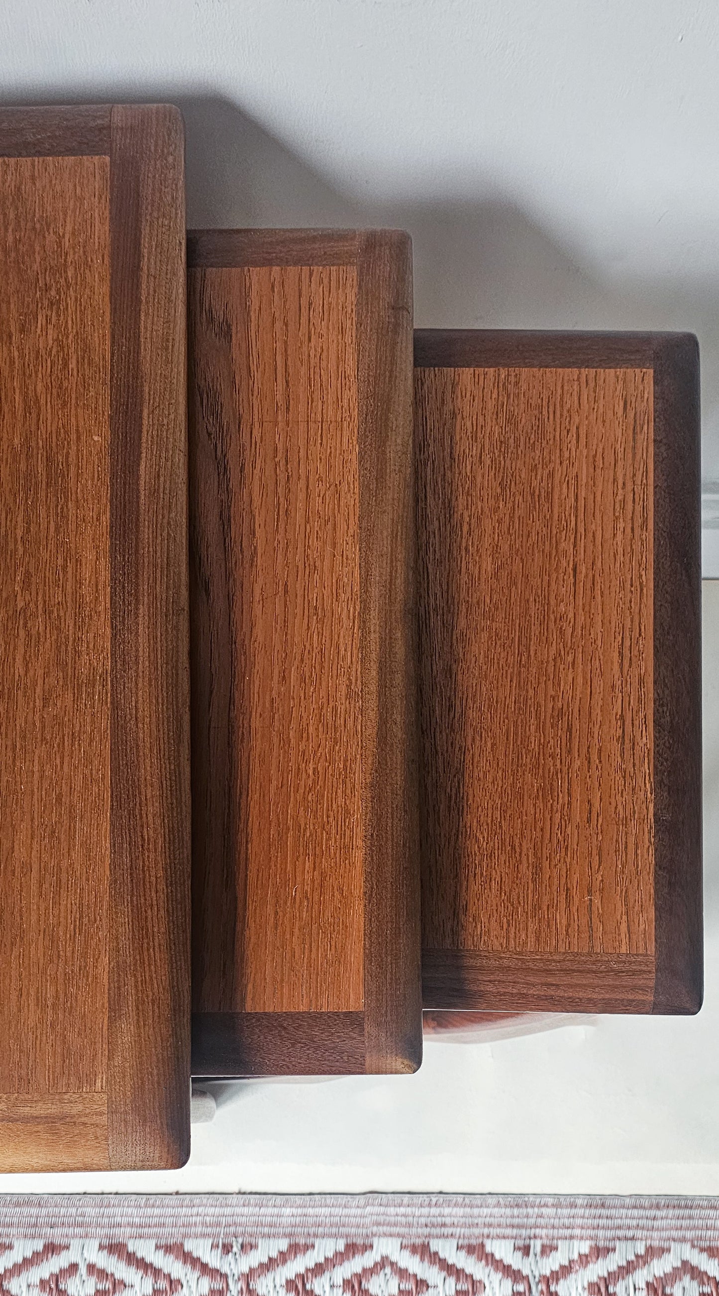 The Astro G Plan Nest of Teak Tables