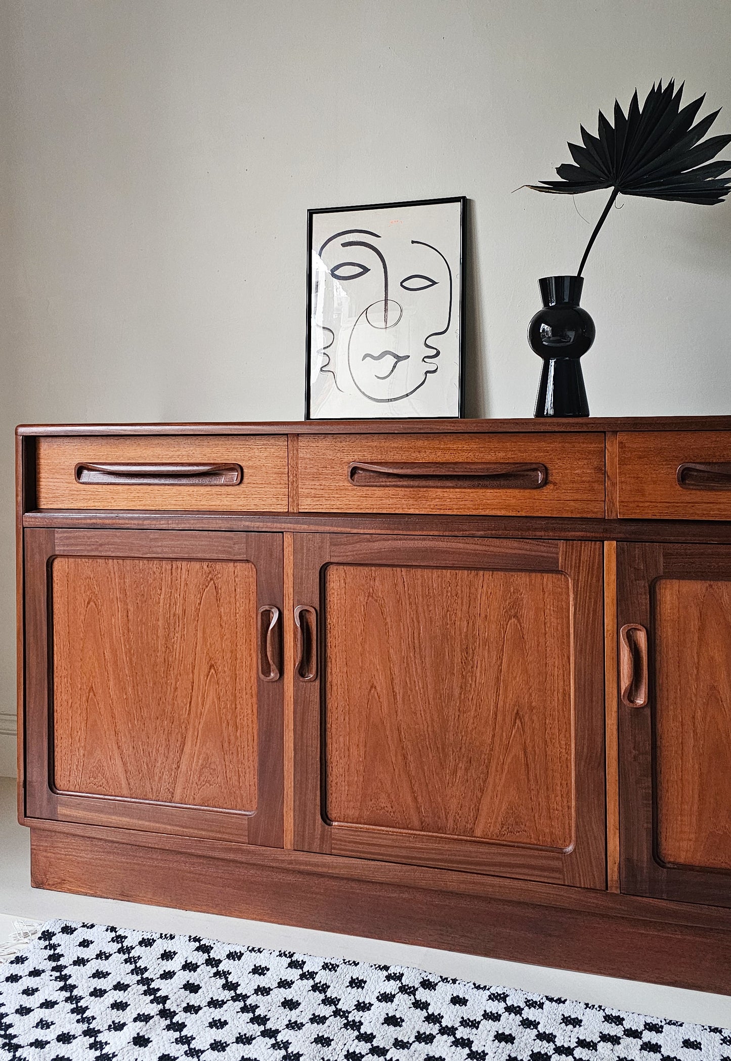 The Stanley G Plan Fresco Teak Sideboard