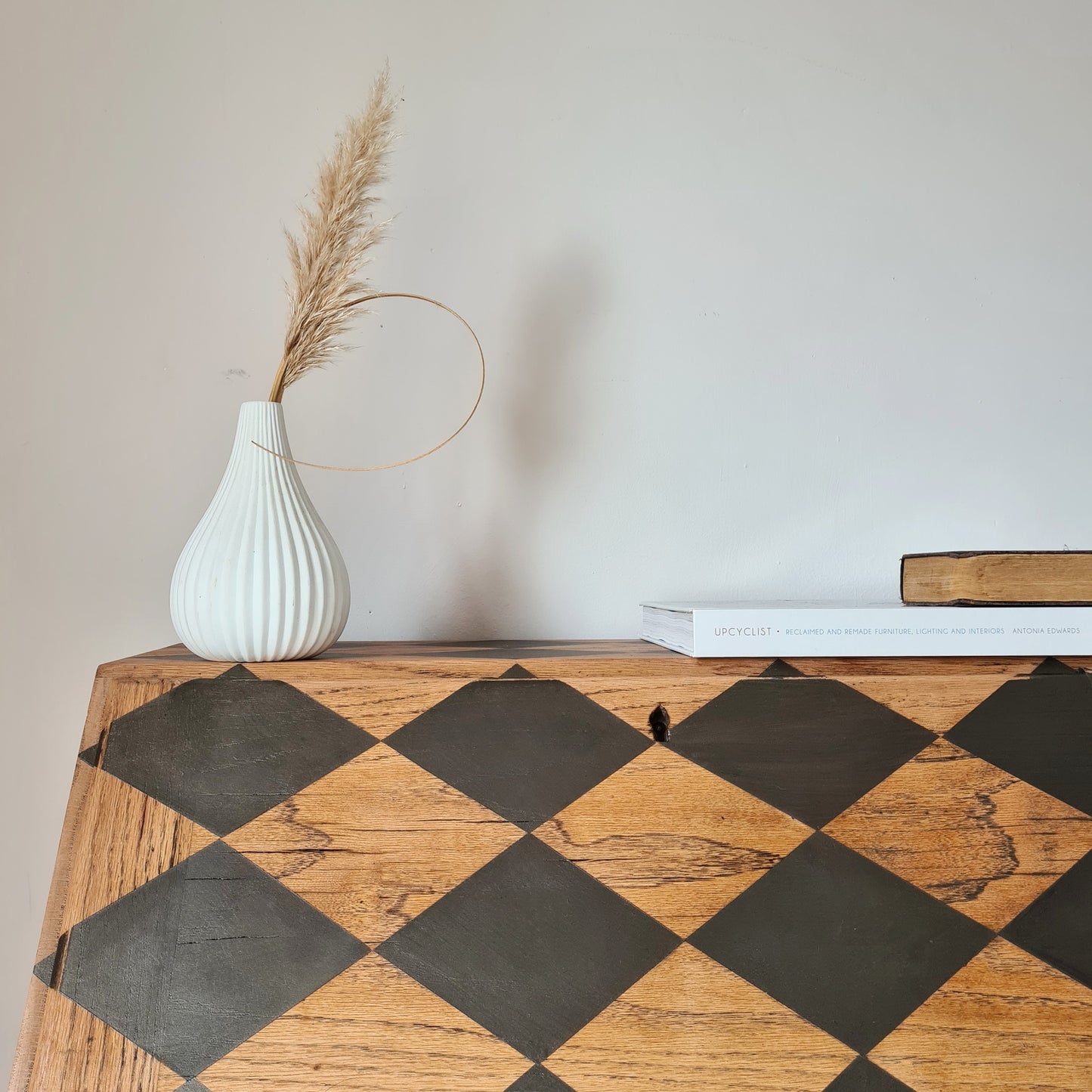 The Harley Geometric Oak Bureau