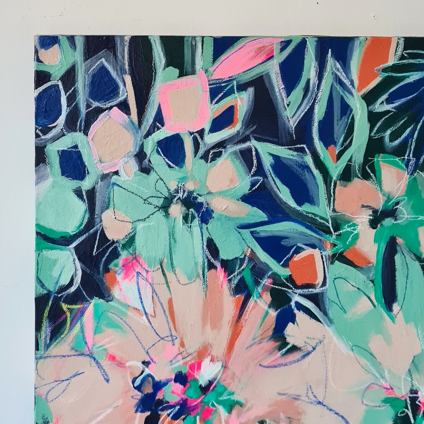 'Growth' Acrylic on Canvas Painting