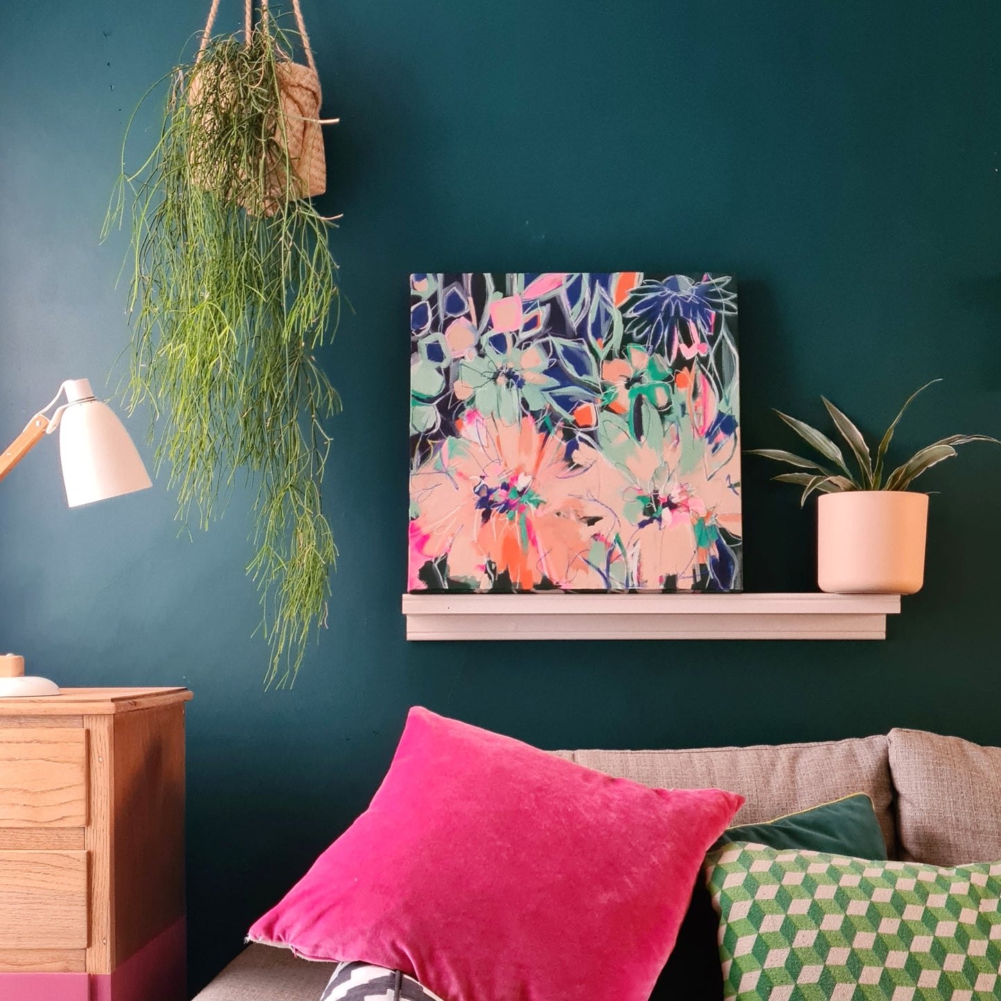 'Growth' Acrylic on Canvas Painting