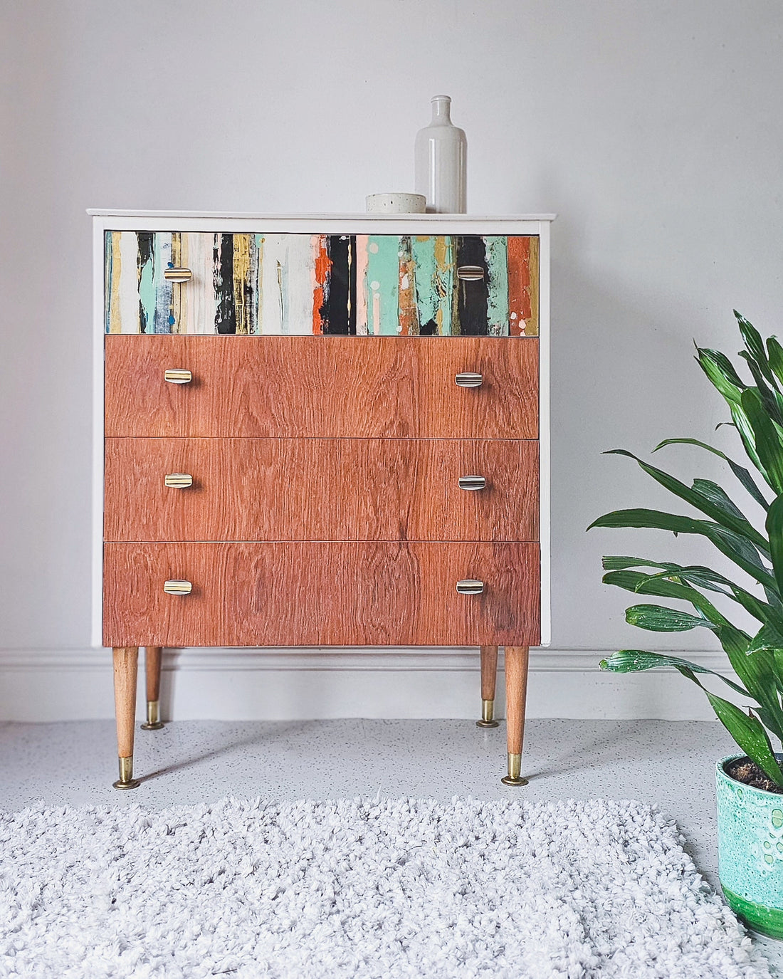Mid Century Modern Furniture Meets Art