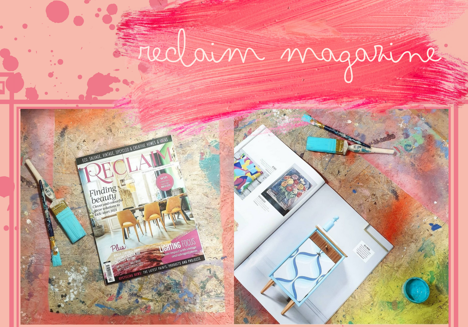 Chloe Kempster is a highly acclaimed functional artist creating free spirited furniture and artwork with personality - portfolio of press