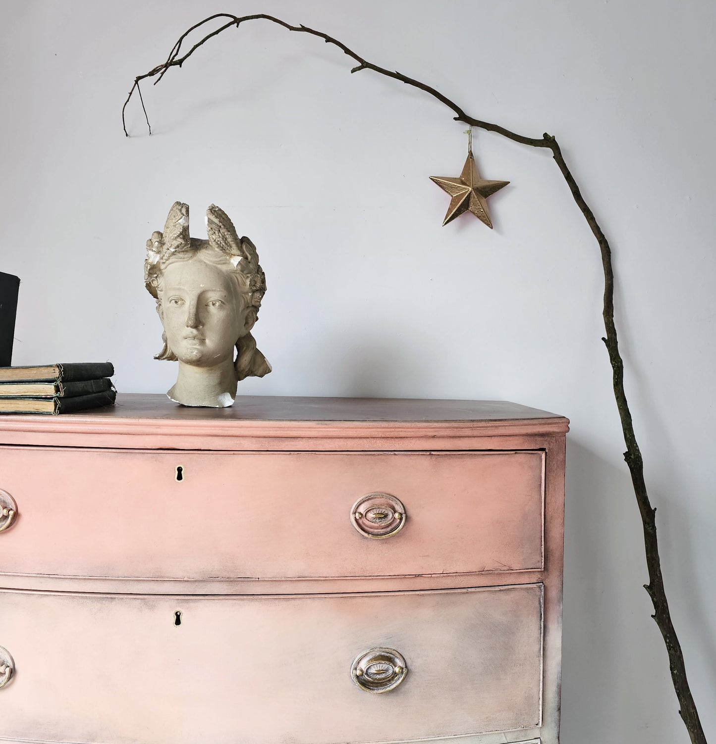 The Coral Ombre Chest of Drawers