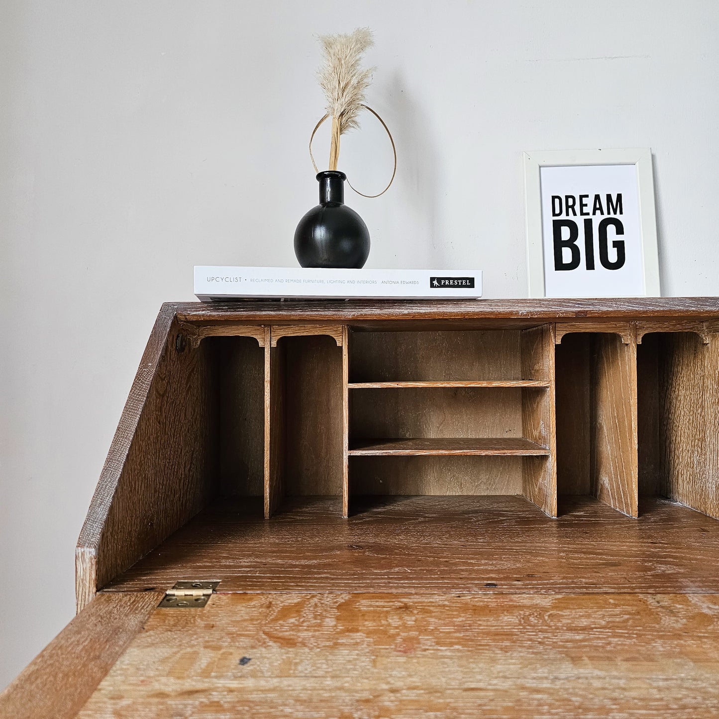 The Poppy Limed Oak Bureau