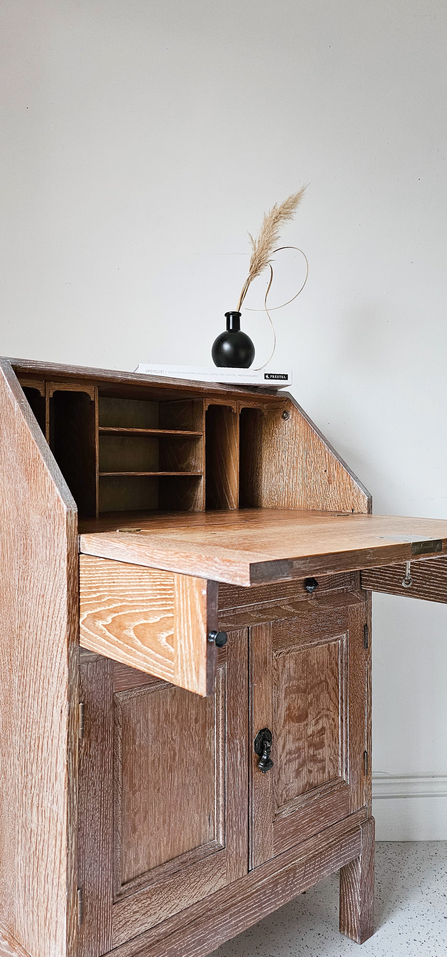 The Poppy Limed Oak Bureau