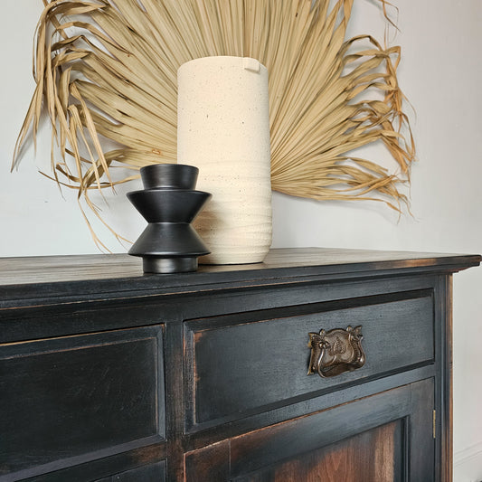 The Maria Fade to Black Carved Sideboard