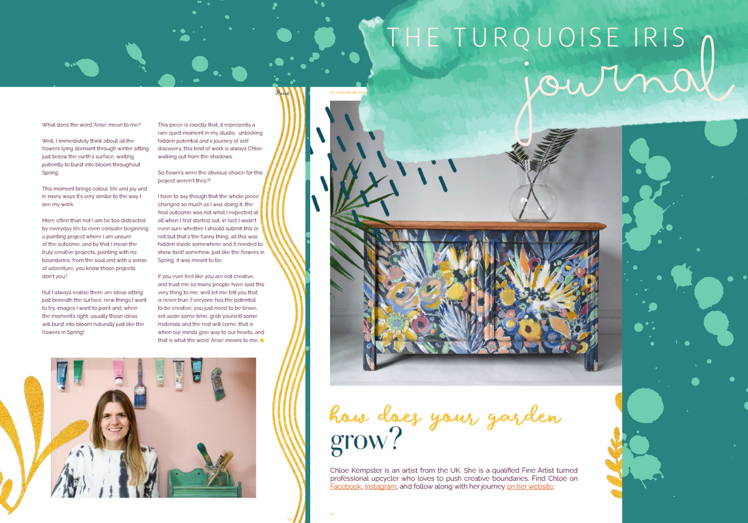 Chloe Kempster is a highly acclaimed functional artist creating free spirited furniture and artwork with personality - portfolio of works