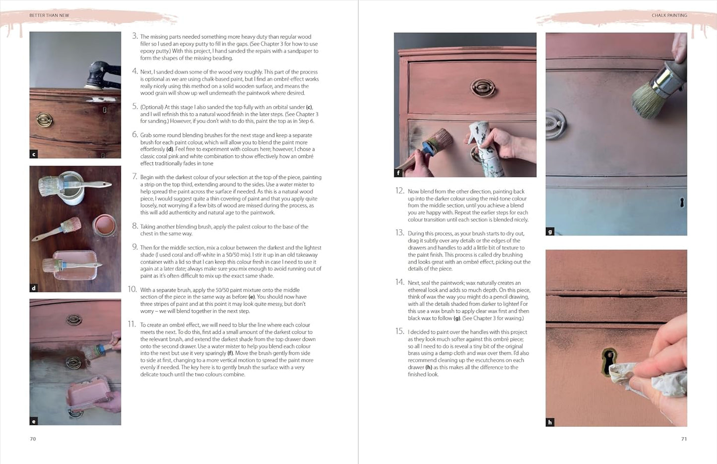 SIGNED COPY Better Than New: Tips for Upcycling and Refinishing Furniture by Chloe Kempster