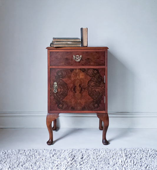 The Naomi Burr Walnut Art Deco Cabinet