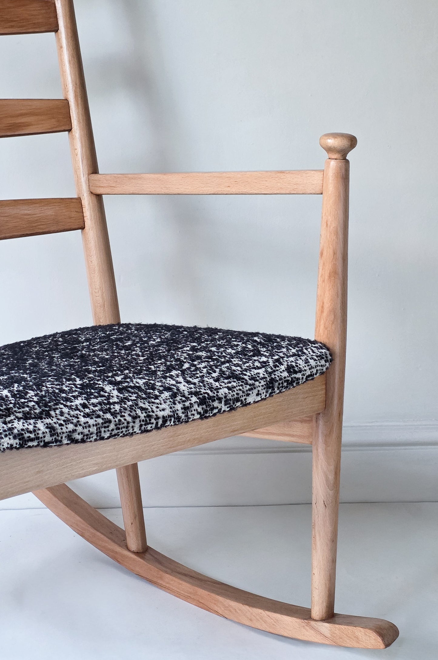 The Nell Danish Neils Eilerson Mid Century Ladder Back Rocking Chair