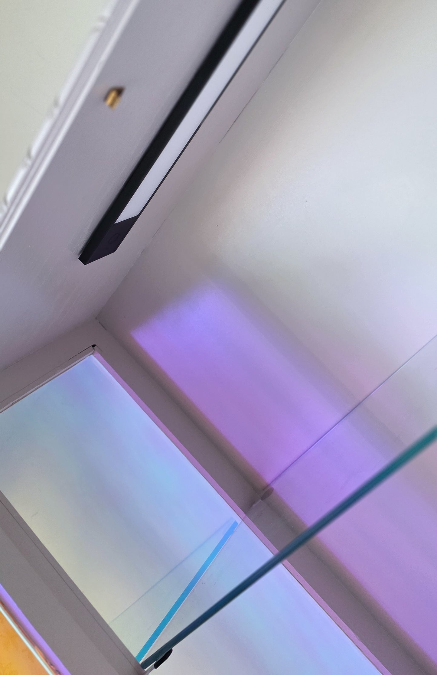 The Chloe Stained Glass Vintage Display Drinks Cabinet