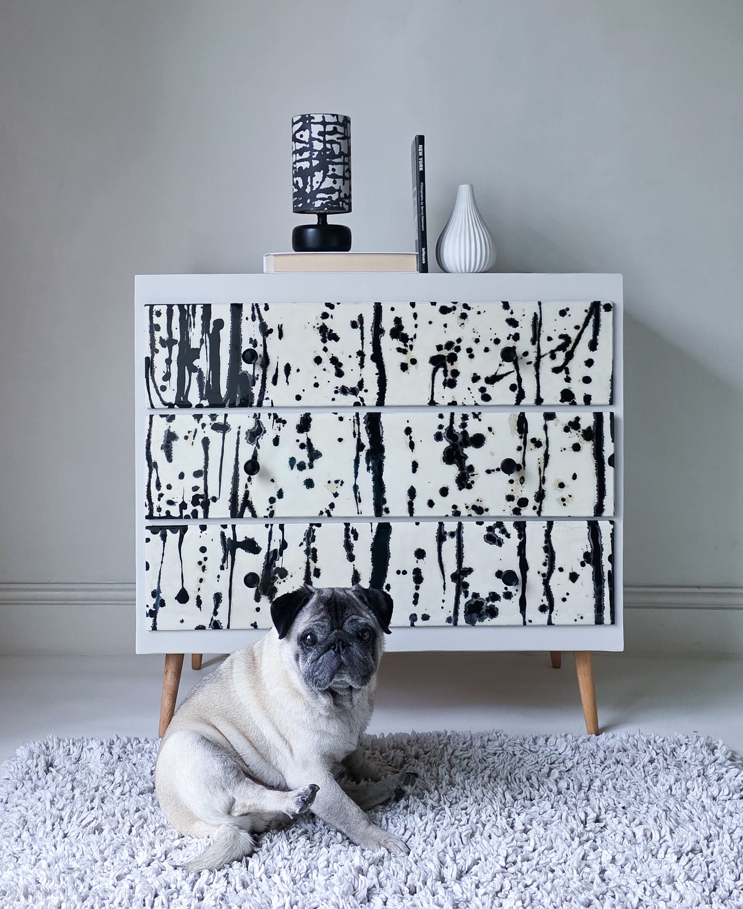 The Ink Blot Resin Chest Of Drawers