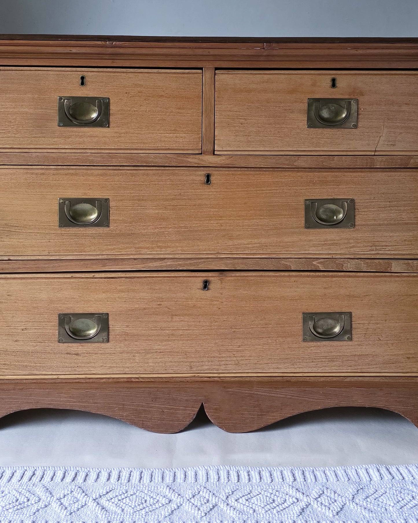 The Kenneth Victorian Pine Merchants Chest of Drawers