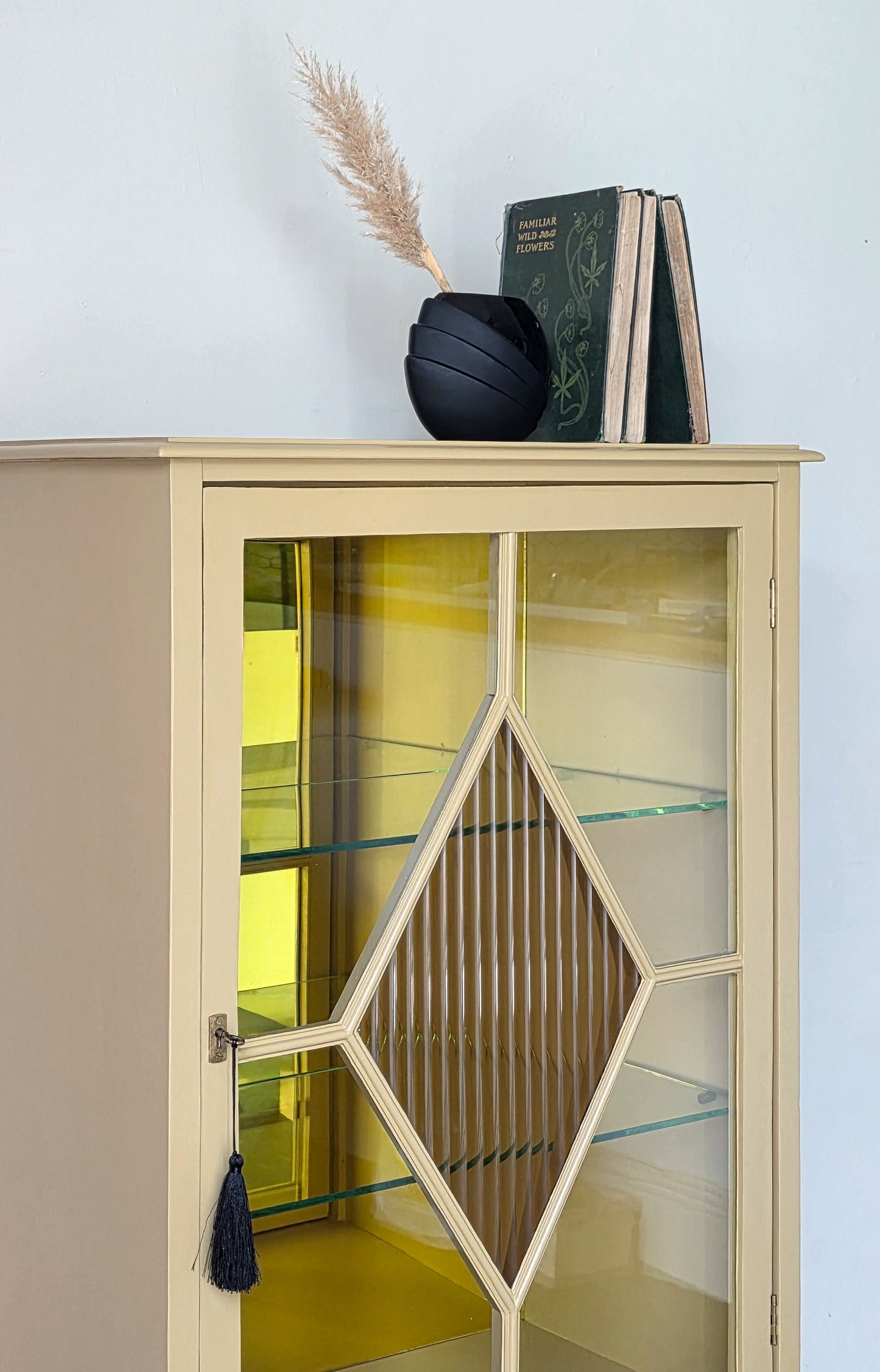 BBC One Money For Nothing Edwardian Upcycled Display Drinks Cabinet