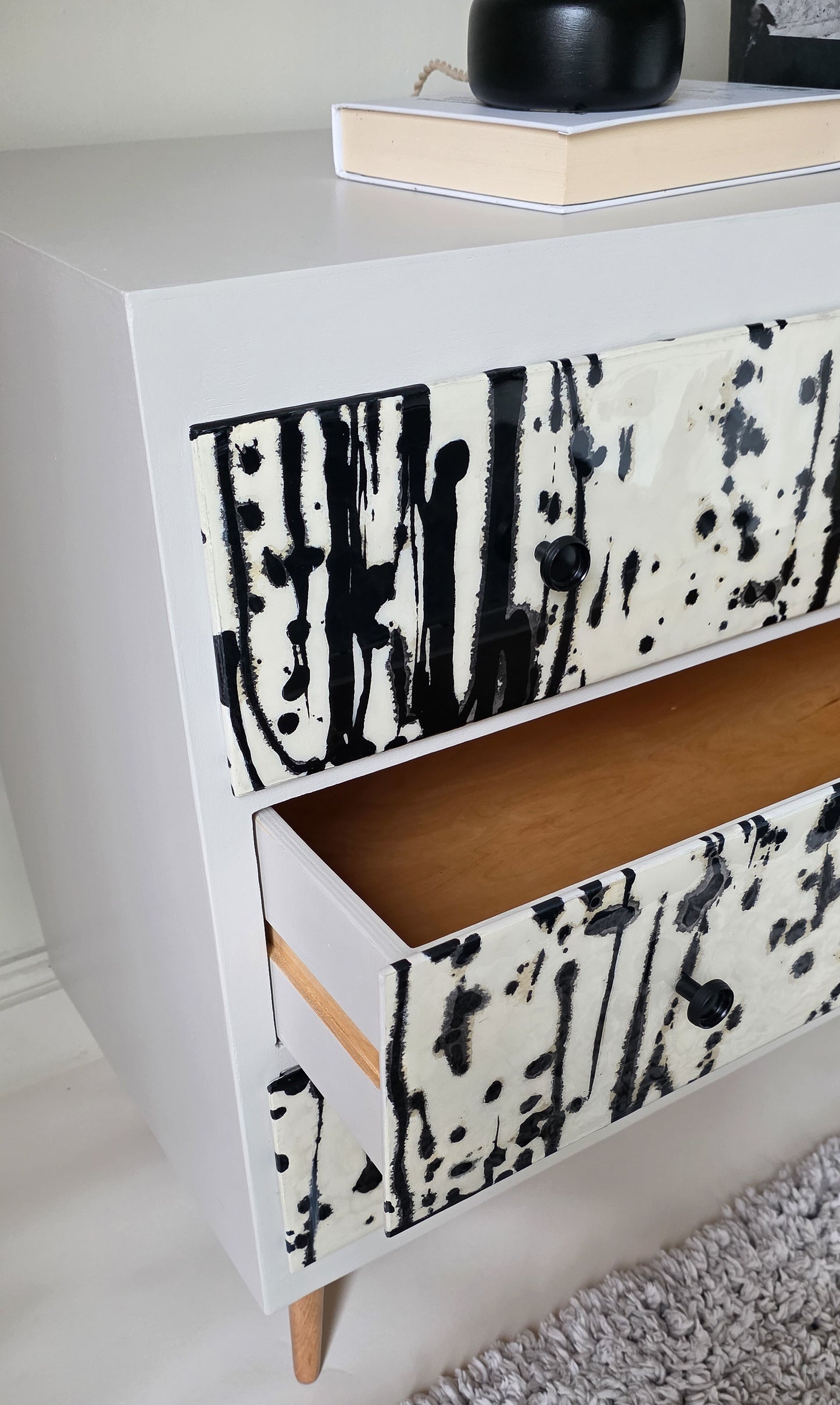 The Ink Blot Resin Chest Of Drawers