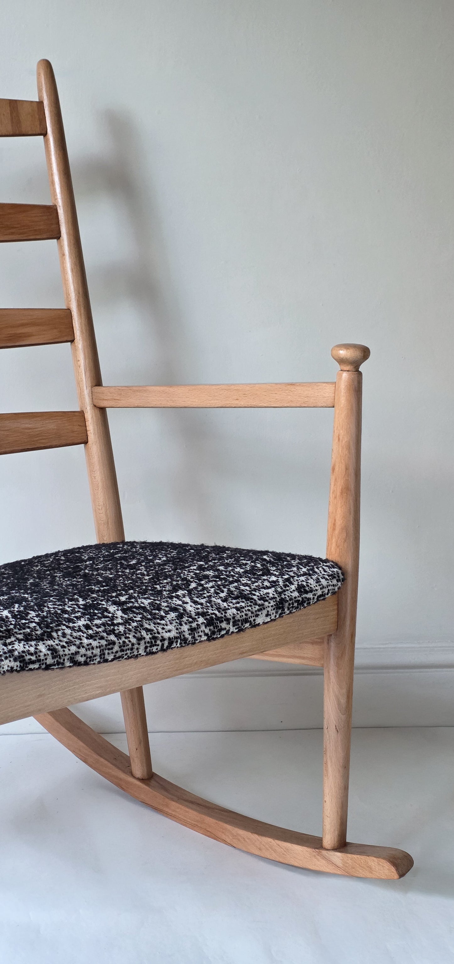 The Nell Danish Neils Eilerson Mid Century Ladder Back Rocking Chair