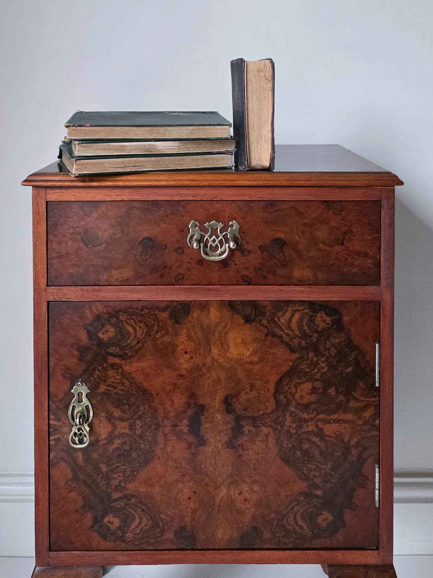 The Naomi Burr Walnut Art Deco Cabinet