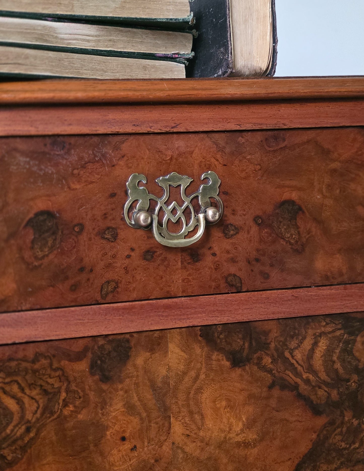 The Naomi Burr Walnut Art Deco Cabinet