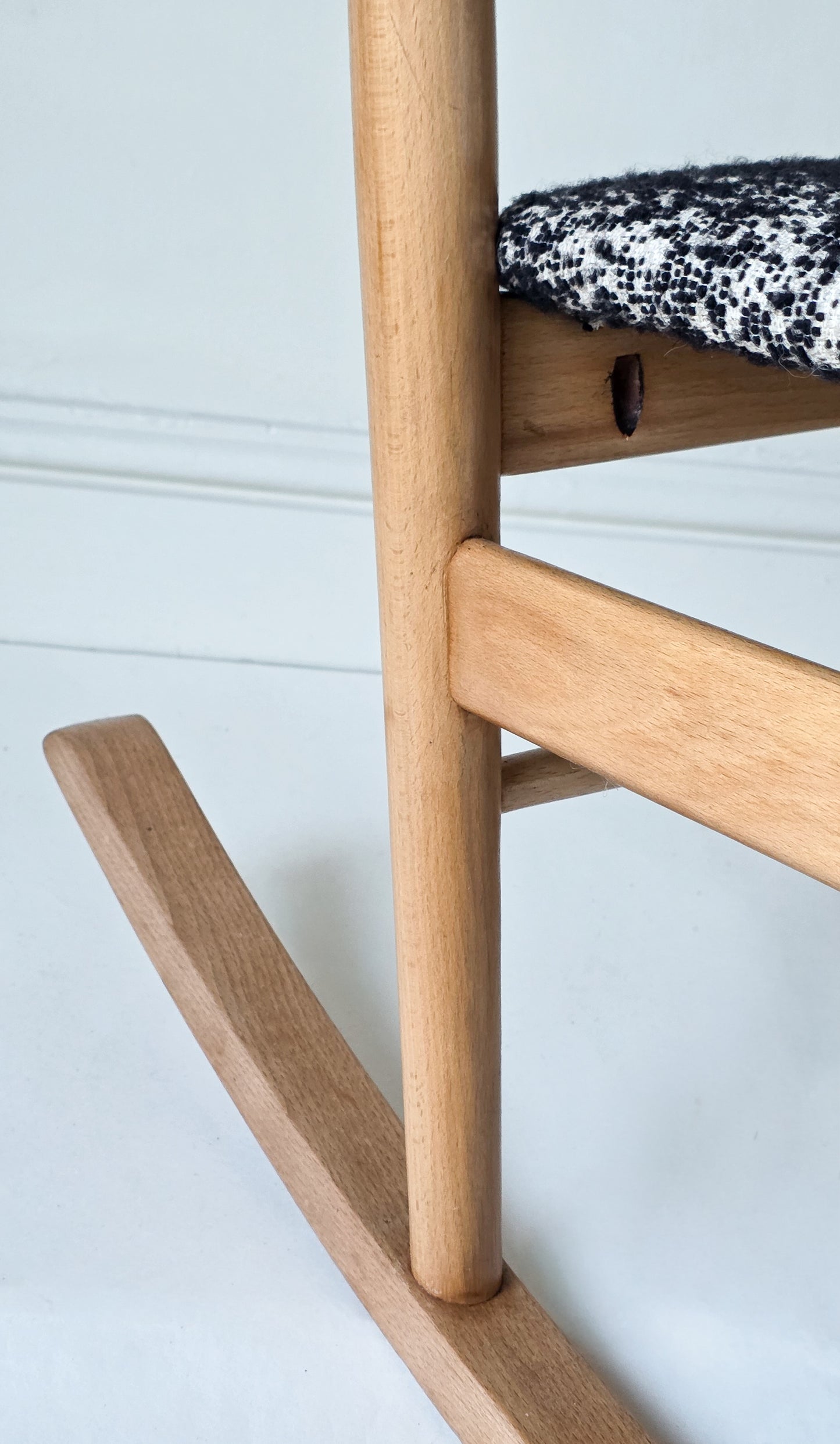 The Nell Danish Neils Eilerson Mid Century Ladder Back Rocking Chair