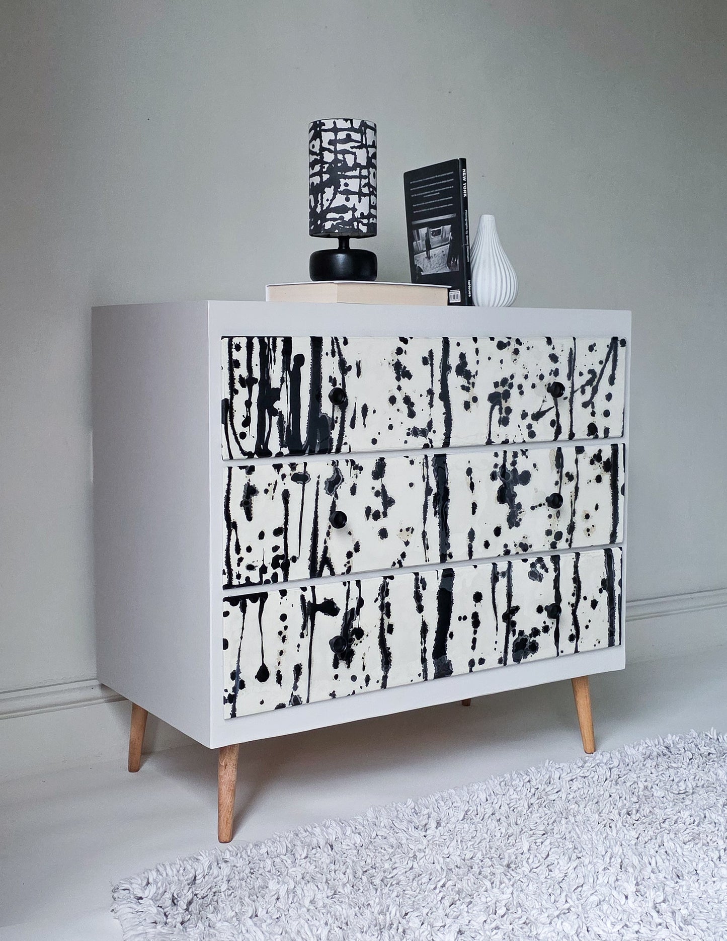 The Ink Blot Resin Chest Of Drawers