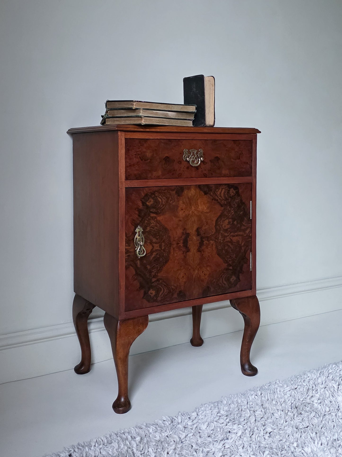 The Naomi Burr Walnut Art Deco Cabinet