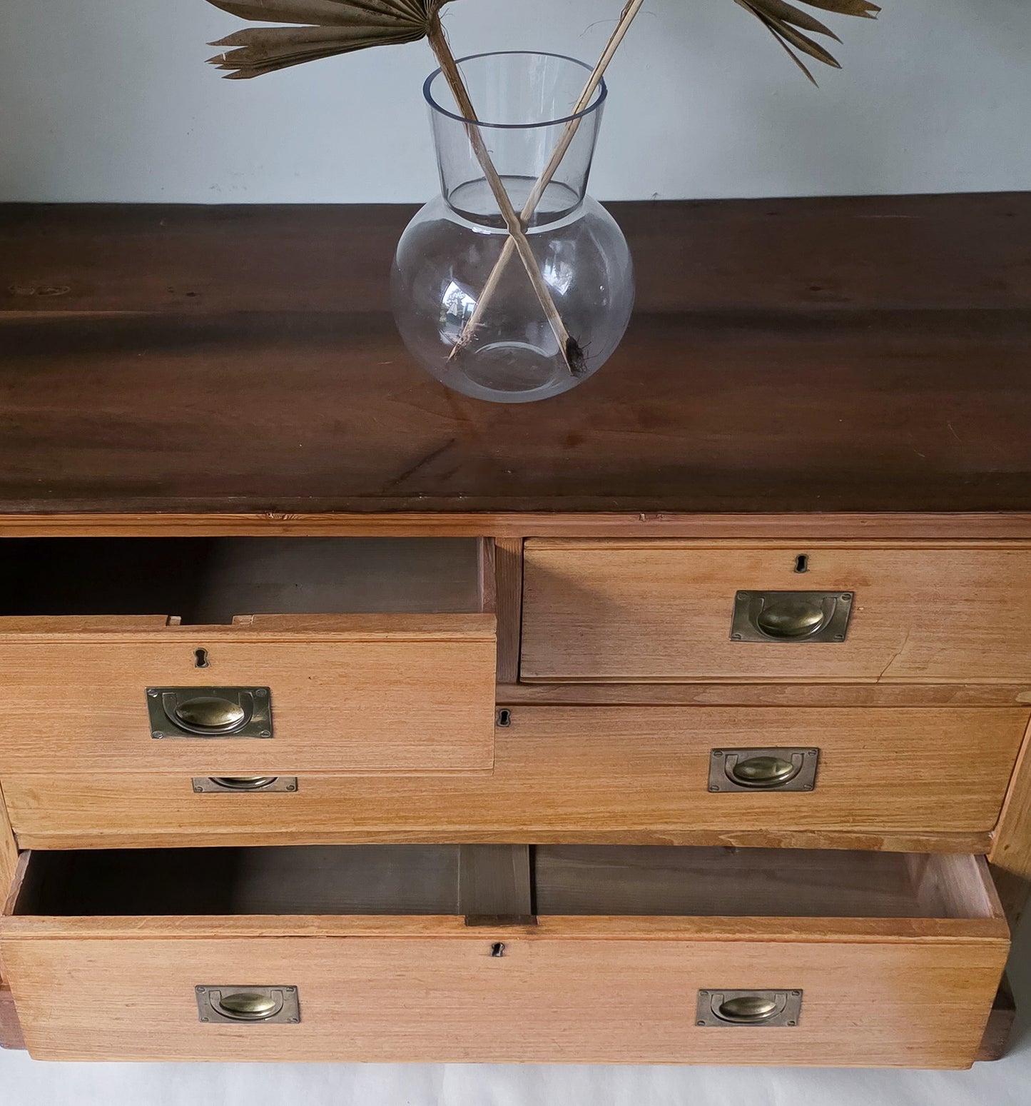 The Kenneth Victorian Pine Merchants Chest of Drawers