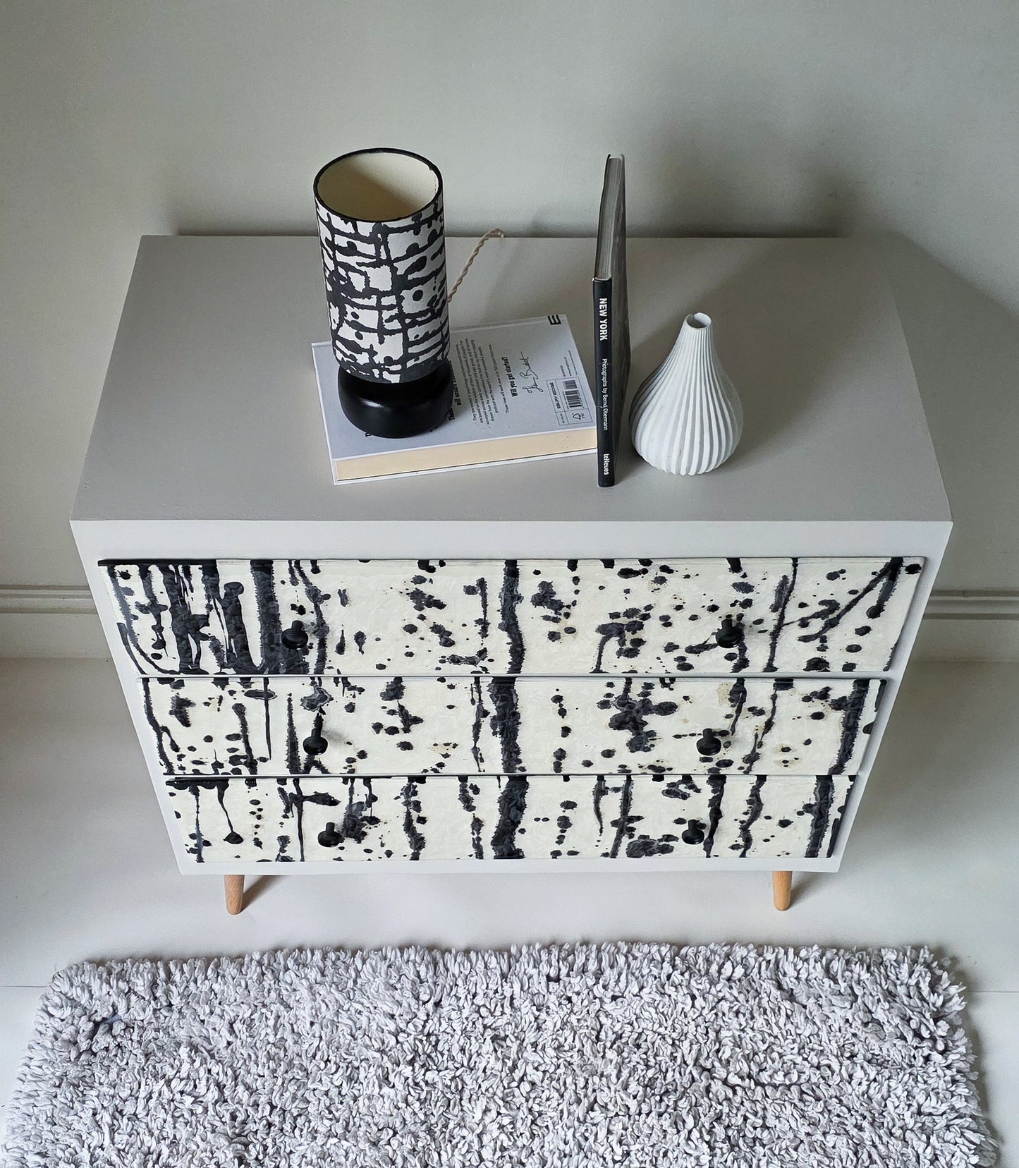 The Ink Blot Resin Chest Of Drawers