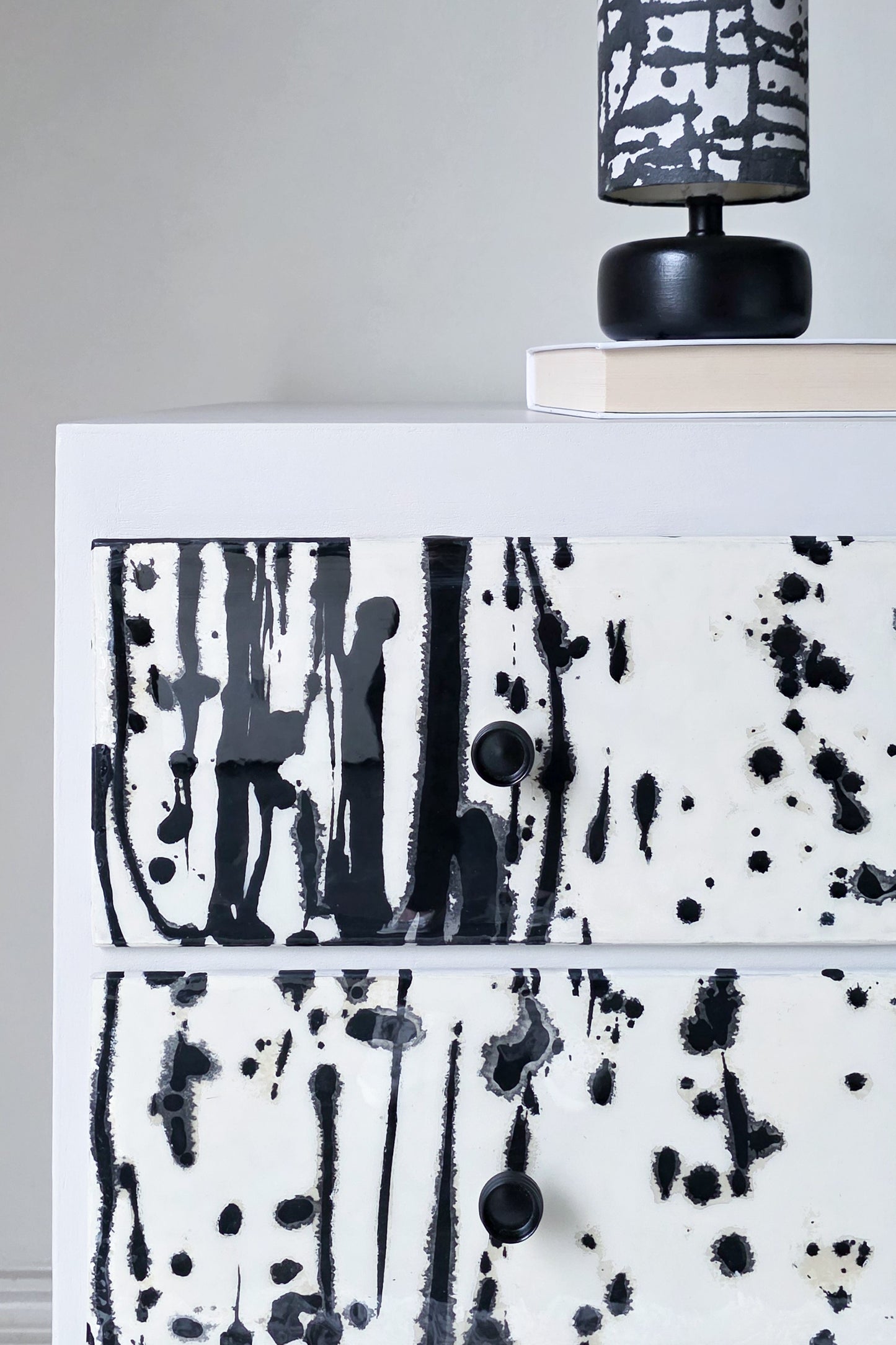 The Ink Blot Resin Chest Of Drawers