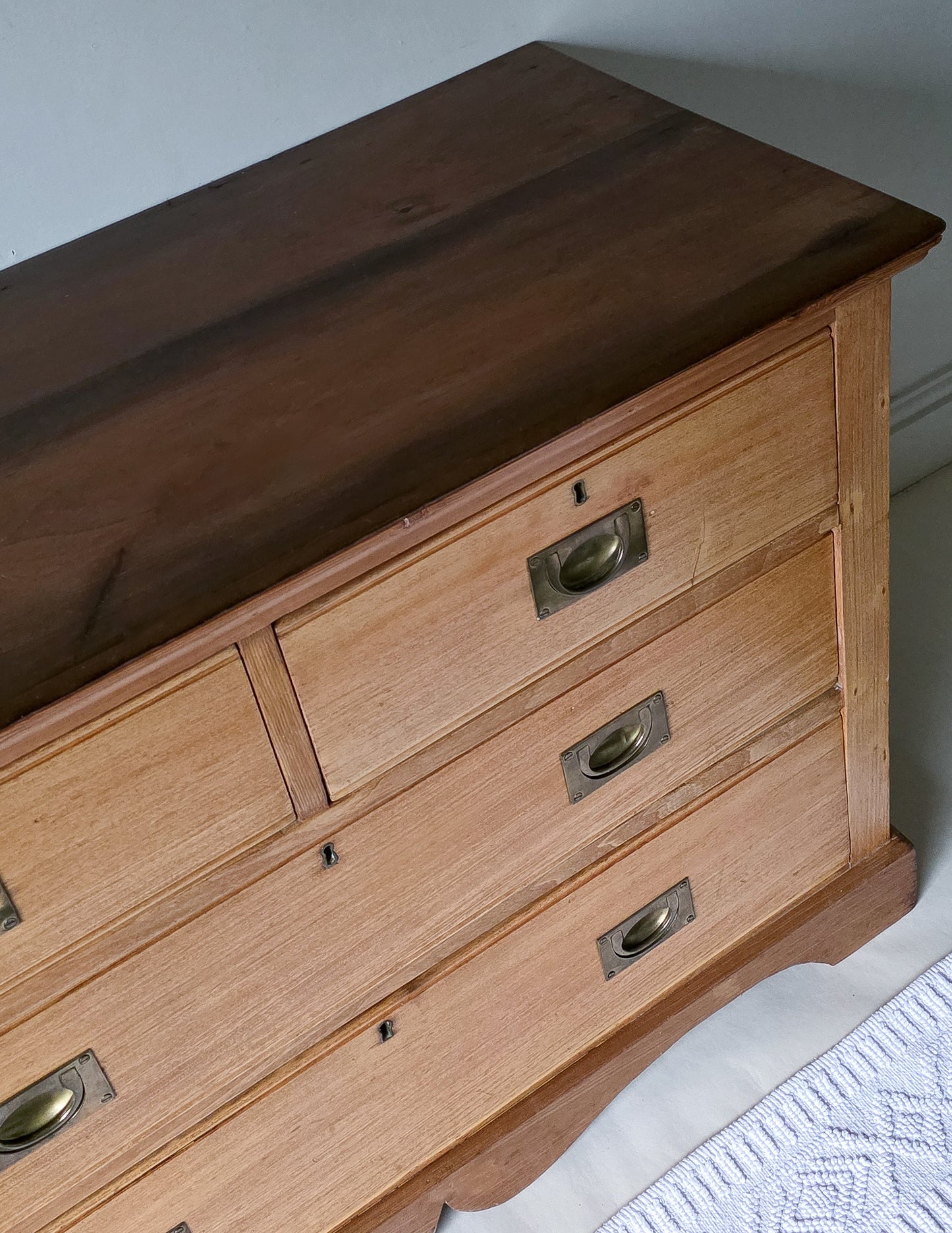 The Kenneth Victorian Pine Merchants Chest of Drawers