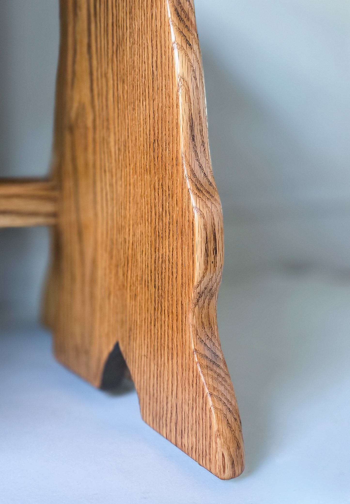 The Nest Set of Three Rustic Oak Coffee Side Tables