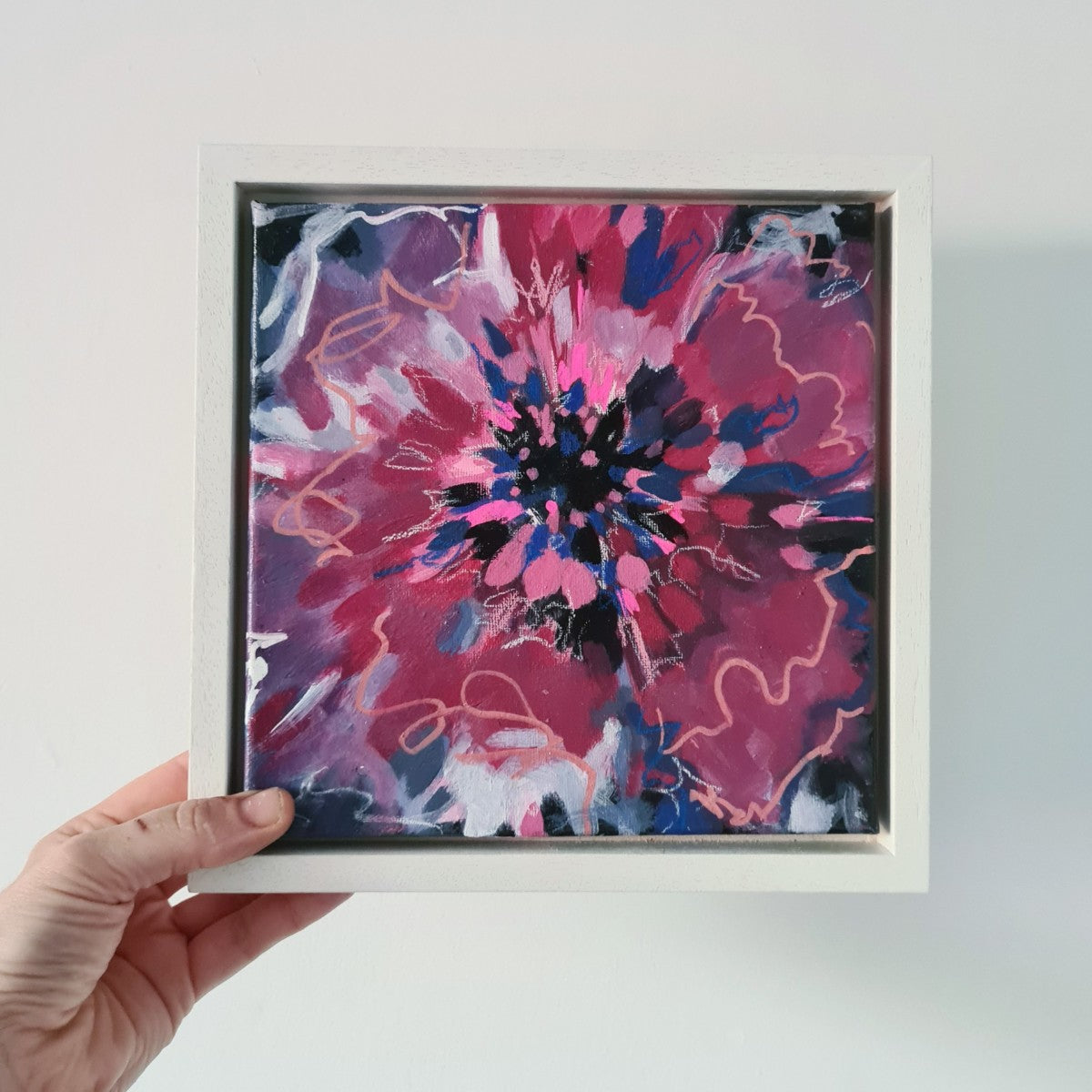 Summer Burst original artwork by Chloe Kempster