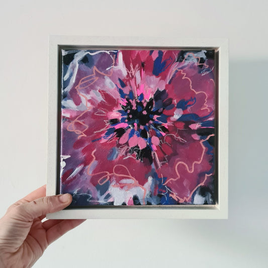 Summer Burst original artwork by Chloe Kempster